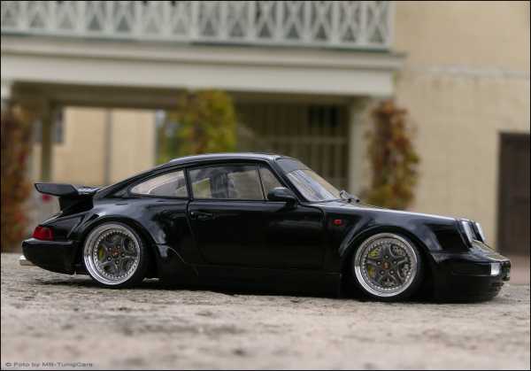 1:18 PORSCHE 911 964 Turbo Coupe 3.6 1993 Car "BadBoys1"